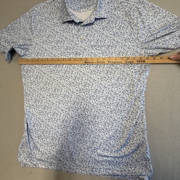 Peter Millar Summer Comfort Polo Mens L Dazed and Transfused Caddyshack Gopher - Picture 8 of 13